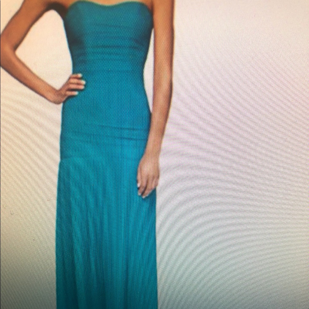 Ocean Blue Bridesmaid Dress